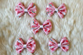 Pink Rainbows and Clouds Bowties- Bundle of 5