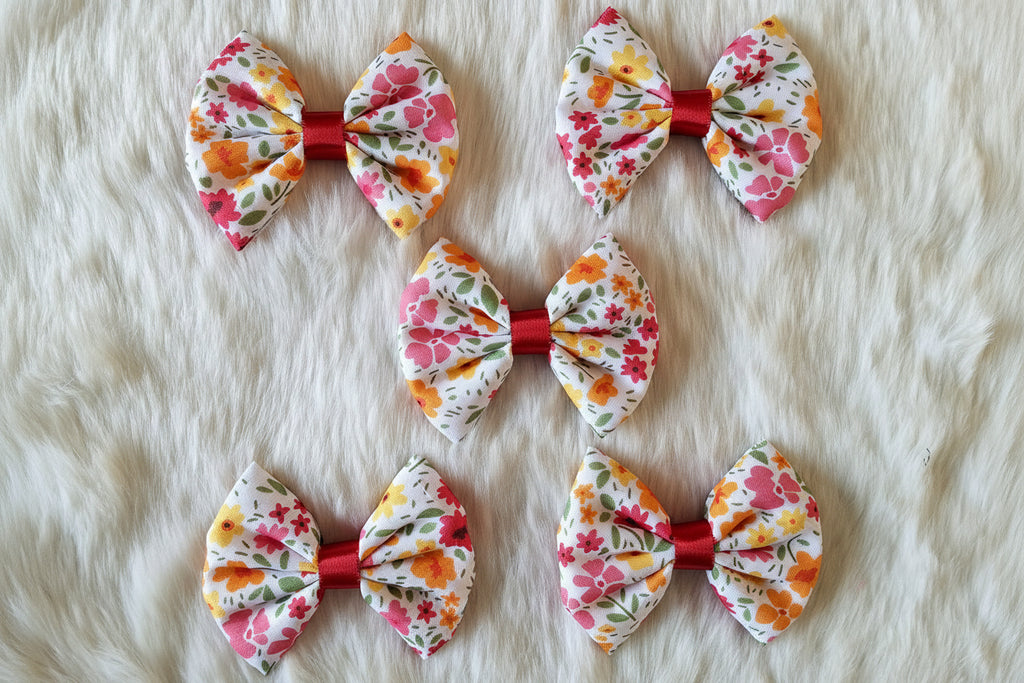 Meadow Flower Bowties - Bundle of 5