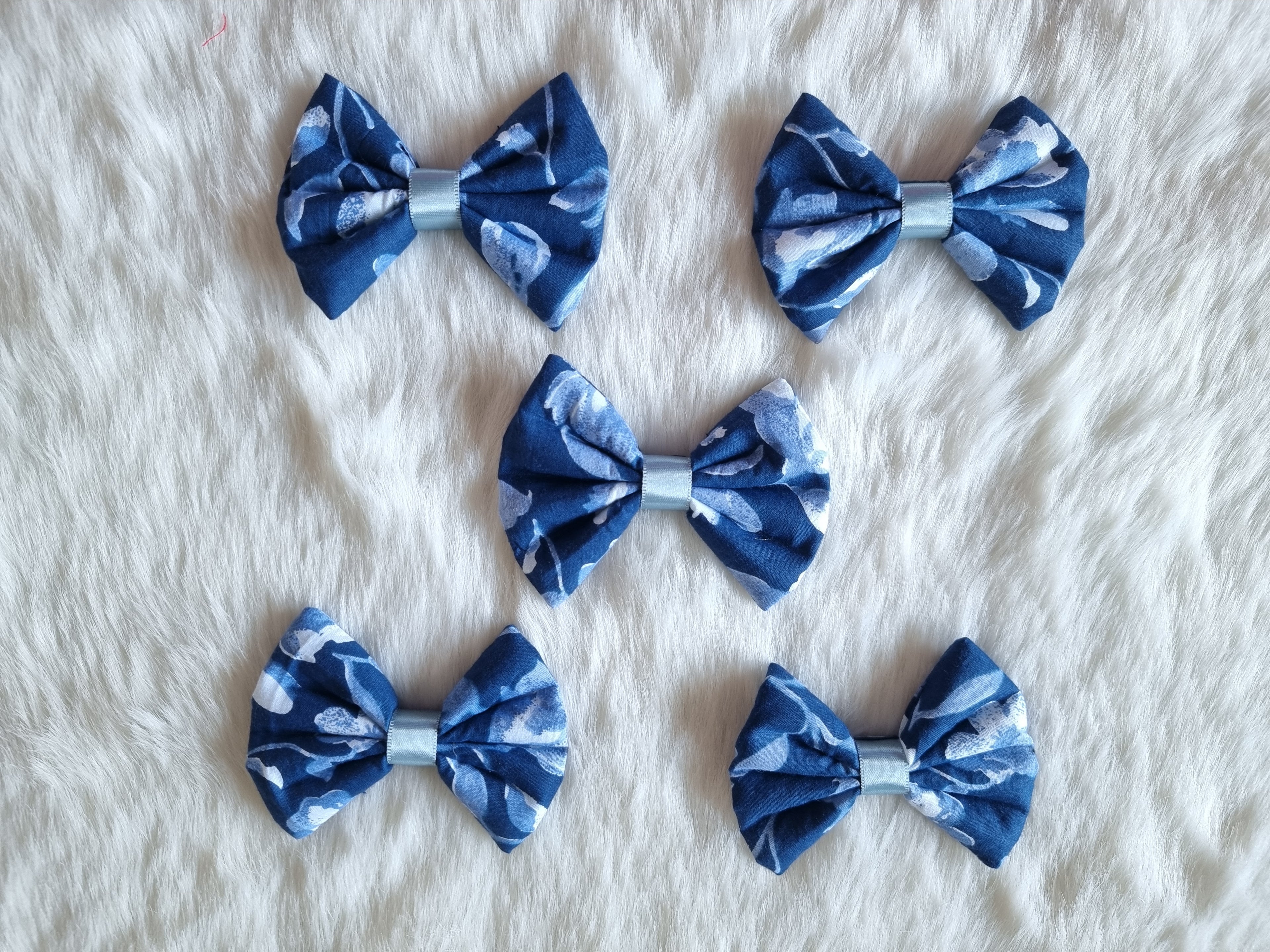 Indigo Floral - Bundle of 5